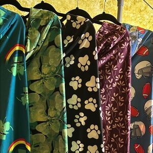 Lot of 5 Gently Loved TC 2 LuLaRoe Misc Leggings. See pics for patterns.